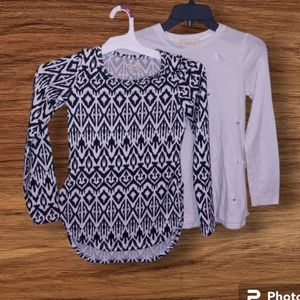 2 girls' blouses from 10 to 12 years old with Btween One step Up brand